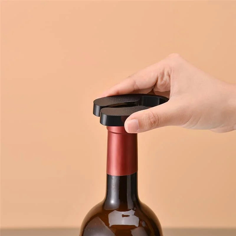 Abridor de Vinho Elétrico Recarregável com Design Sofisticado Lenogue Preto
