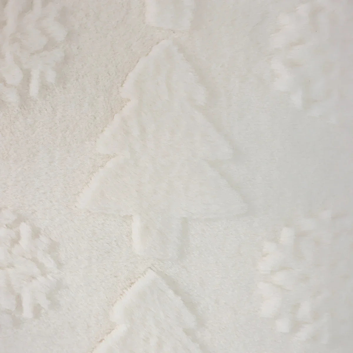 Capa de Almofada Natalina Plush Jacquard Floco de Neve Lenogue