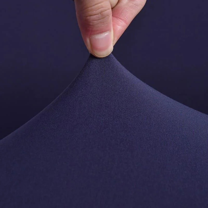 Capa para Sofá Spandex Azul Marinho Impermeável para Sala Lenogue