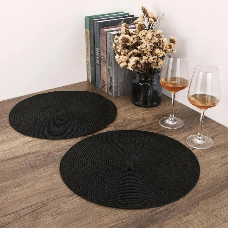 Conjunto de Jogo Americano 6 Peças para Mesa de Jantar Lenogue