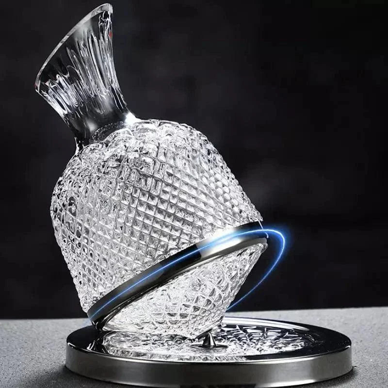 Decanter de Vinho de Vidro Cristal 1500ml para Aeração Lenogue
