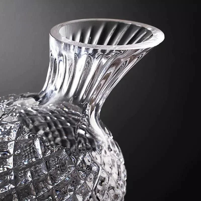 Decanter de Vinho de Vidro Cristal 1500ml para Aeração Lenogue
