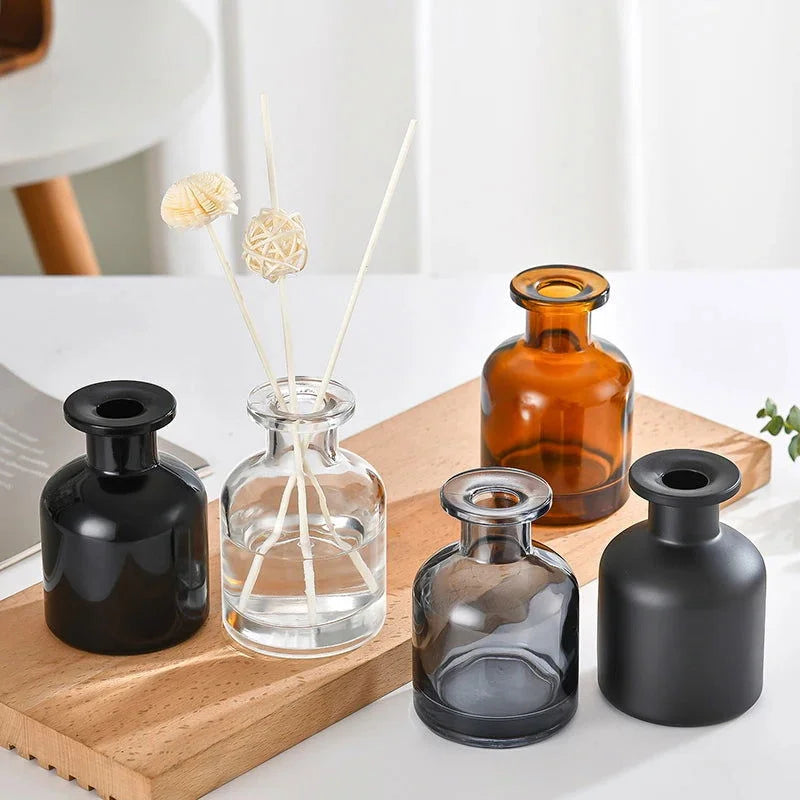 Difusor de óleo Essencial Decorativo com Varetas e Frasco de Vidro Lenogue