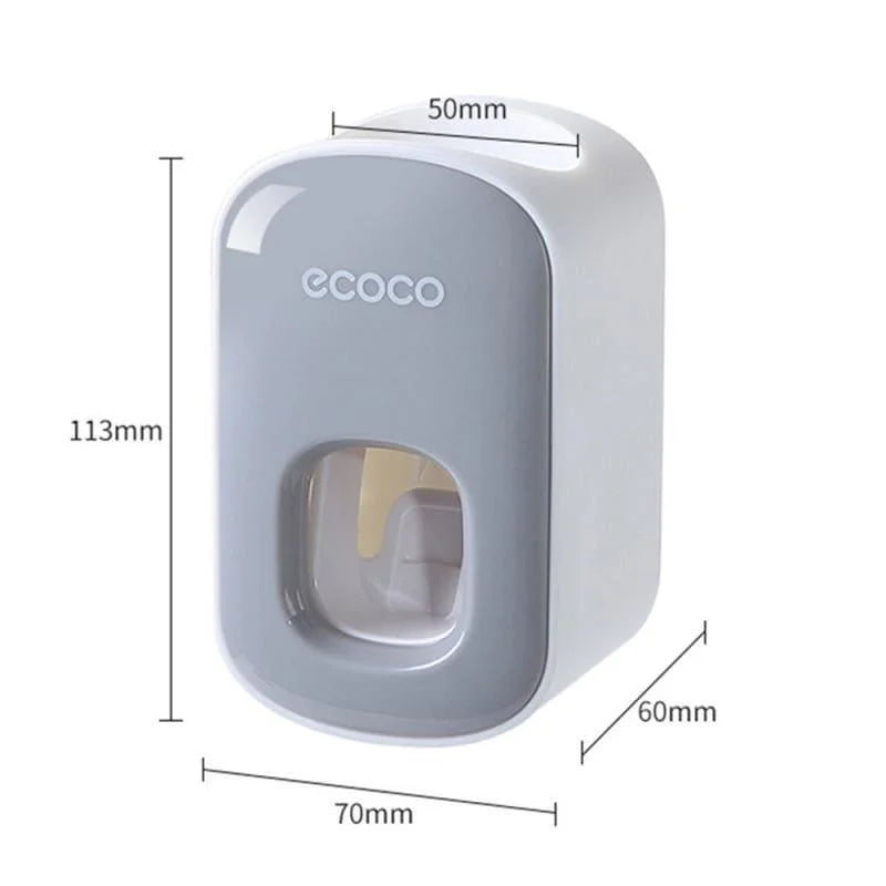 Dispenser Automático de Pasta de Dente Compacto para Banheiro Lenogue