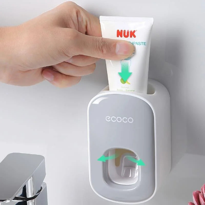 Dispenser Automático de Pasta de Dente Compacto para Banheiro Lenogue