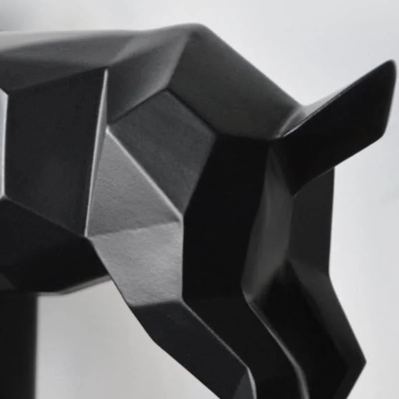 Estátuas de Cervo para Decoração de Mesa em Resina 2 Peças Lenogue