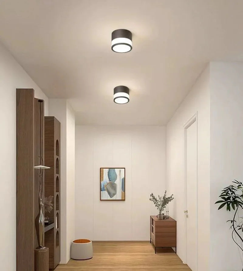 Luminária de Teto Led de Alumínio Estilo Nórdico para Sala Lenogue
