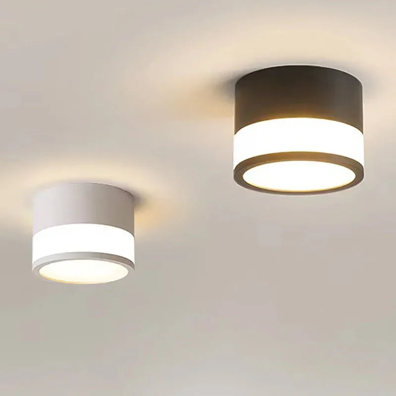 Luminária de Teto Led de Alumínio Estilo Nórdico para Sala Lenogue