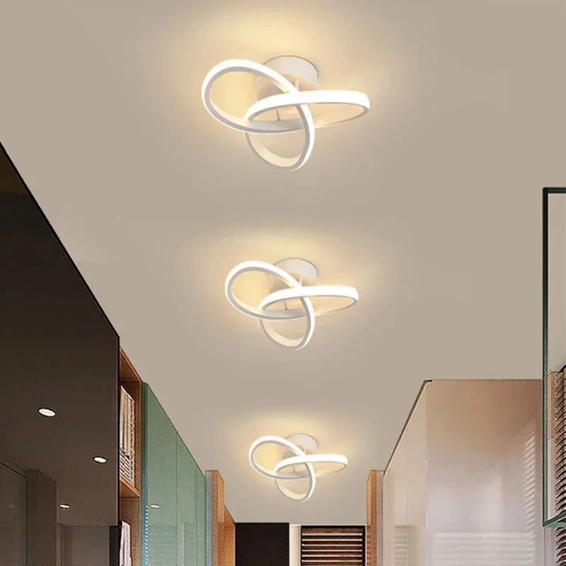Lustre Led de Teto com 3 Cores para Quarto e Sala de Jantar Lenogue