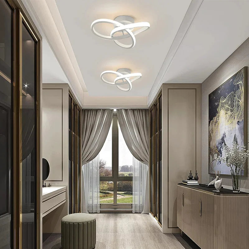 Lustre Led de Teto com 3 Cores para Quarto e Sala de Jantar Lenogue