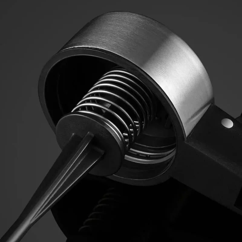 Meleira de Vidro Dispenser para Mel com Base de Aço Inox Lenogue