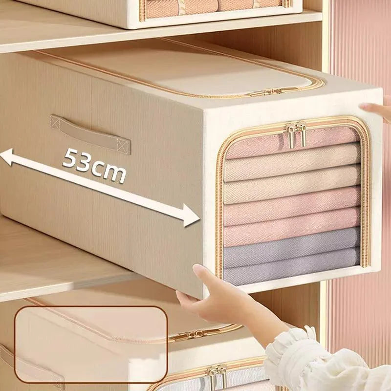 Organizador de Guarda Roupas em Tecido Premium para Closet Lenogue