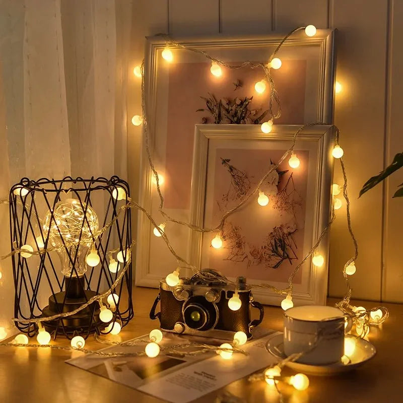 Pisca Pisca Estrela Led Decorativo para Natal Recarregável Lenogue Amarelo / 1.5 Metros (10 LEDs)