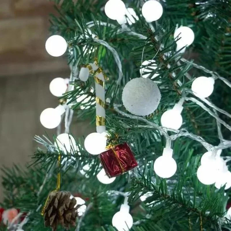 Pisca Pisca Estrela Led Decorativo para Natal Recarregável Lenogue Branco / 1.5 Metros (10 LEDs)