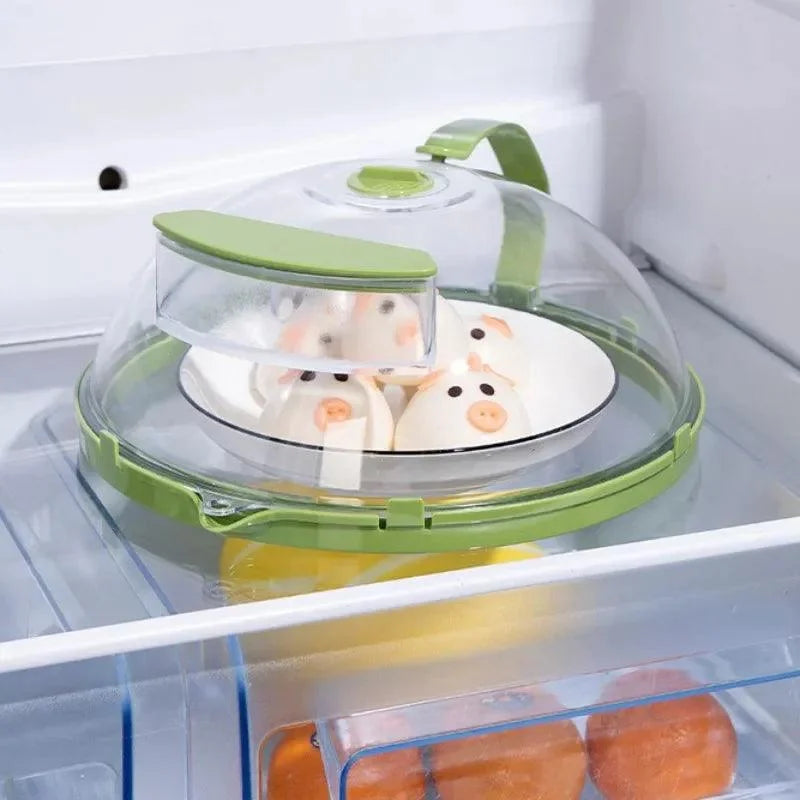 Tampa Anti-respingos para Micro-ondas com Dispenser de água Lenogue Mod. Verde Depósito