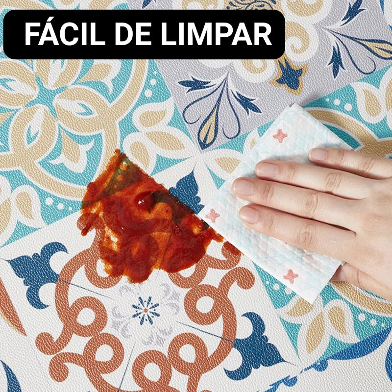 Tapete Impermeável e Antiderrapante para Cozinha Lenogue