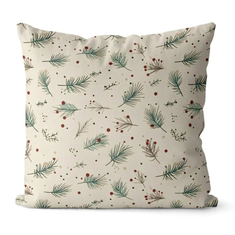 Conjunto 4 Capas de Almofadas Natalinas para Decoração Lenogue
