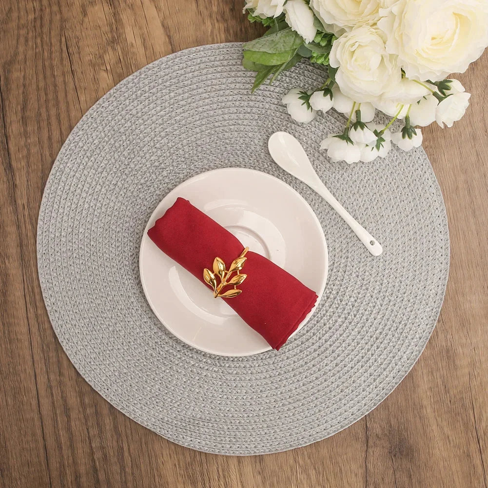Conjunto de Jogo Americano 6 Peças para Mesa de Jantar Lenogue