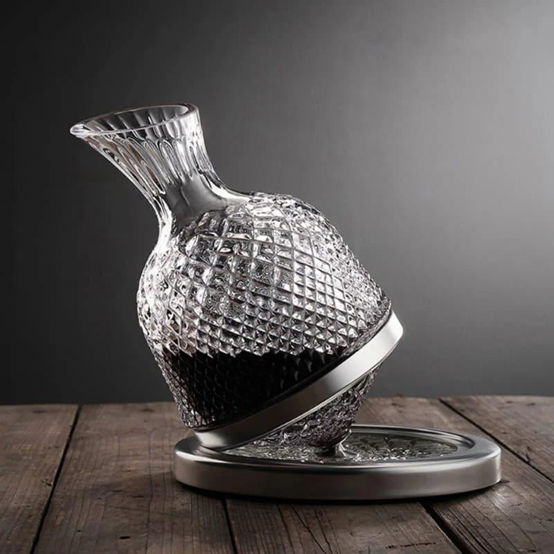 Decanter de Vinho de Vidro Cristal 1500ml para Aeração Lenogue