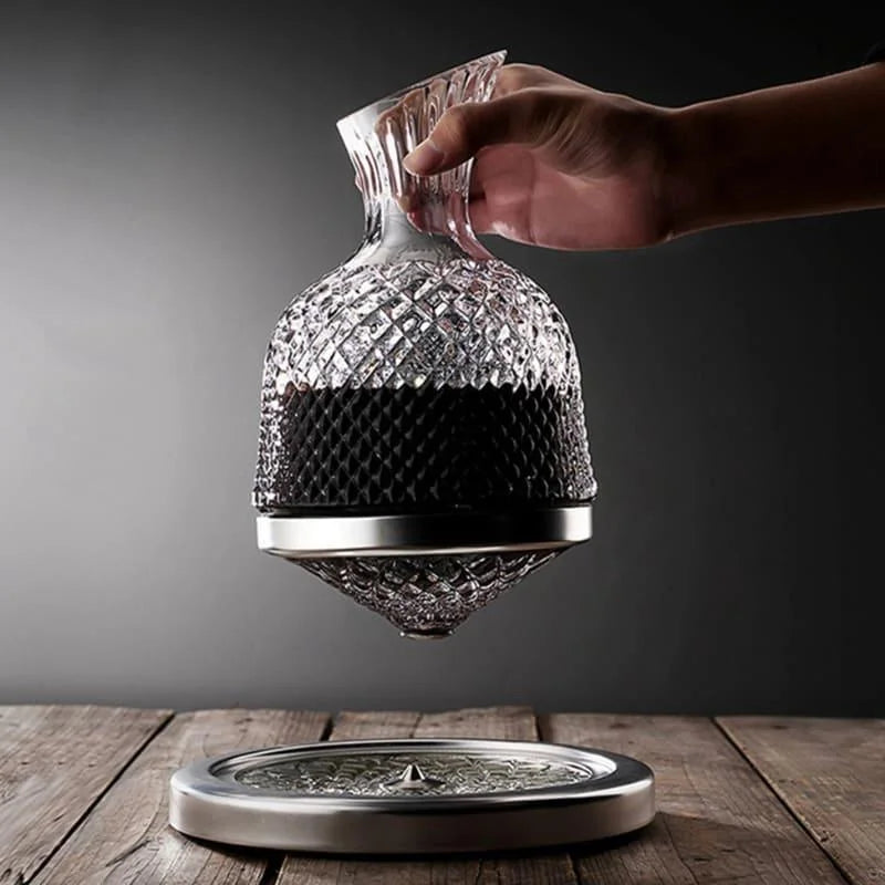 Decanter de Vinho de Vidro Cristal 1500ml para Aeração Lenogue