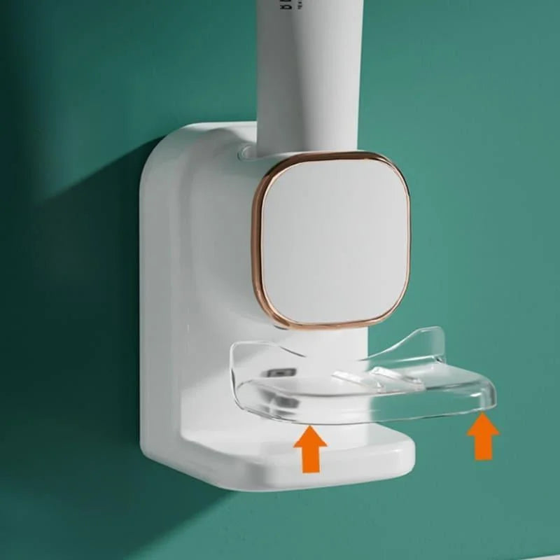 Dispensador Automático de Pasta de Dente com Sensor e Usb Lenogue Branco