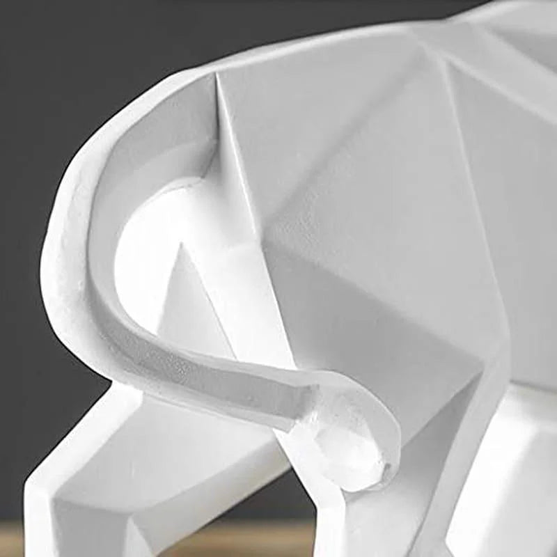 Estátua de Touro em Resina para Decoração de Mesa Lenogue