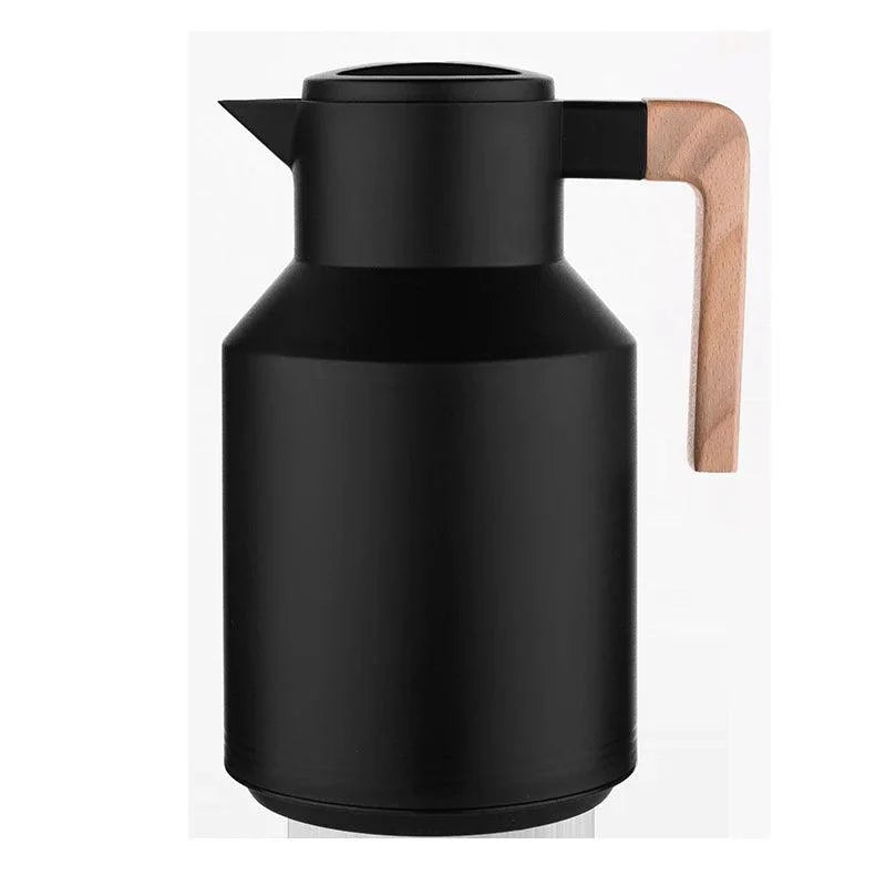 Garrafa Térmica de Inox para Café e Chá com Forro de Vidro Lenogue