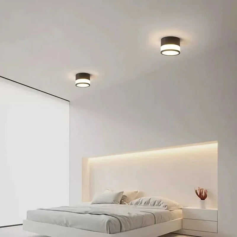Luminária de Teto Led de Alumínio Estilo Nórdico para Sala Lenogue