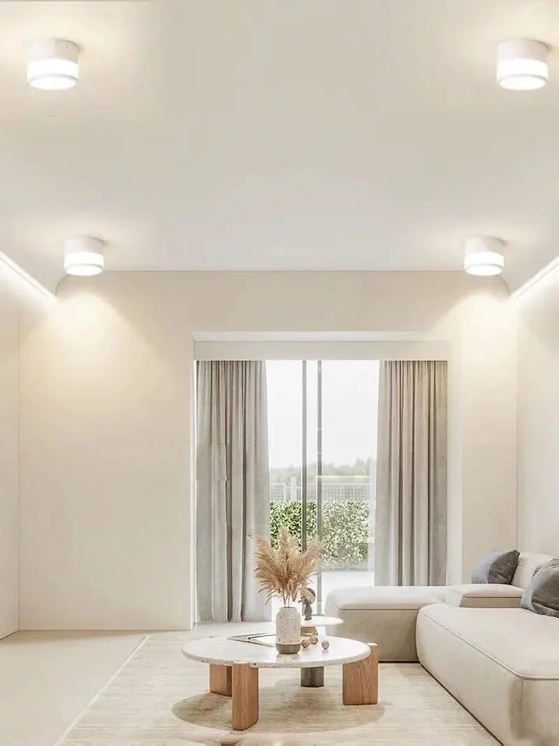 Luminária de Teto Led de Alumínio Estilo Nórdico para Sala Lenogue