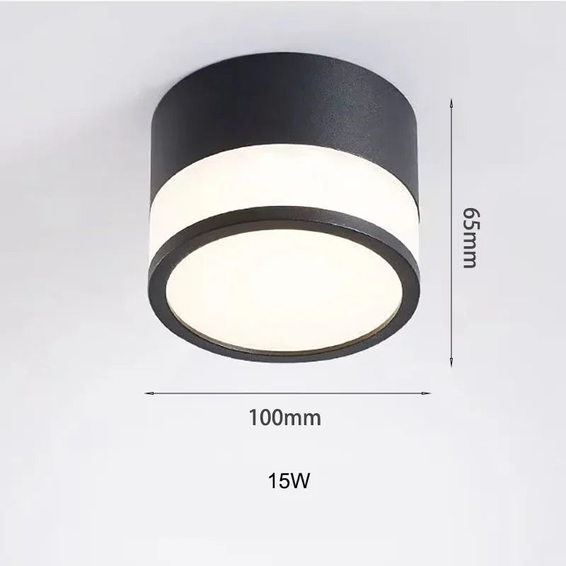 Luminária de Teto Led de Alumínio Estilo Nórdico para Sala Lenogue