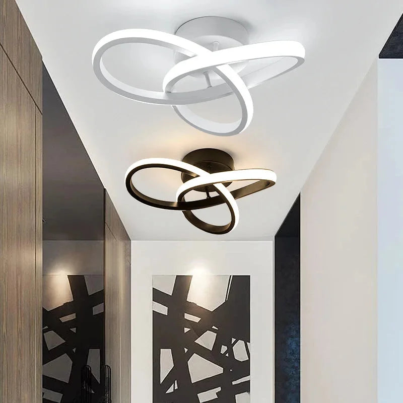 Lustre Led de Teto com 3 Cores para Quarto e Sala de Jantar Lenogue