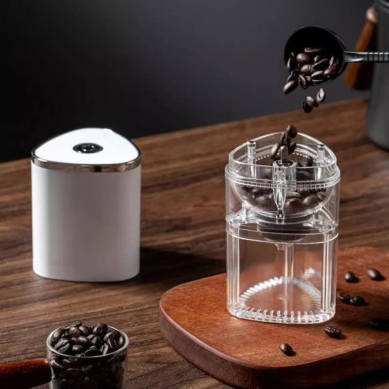 Moedor de Café e Grãos Elétrico Portátil Recarga Usb Lenogue