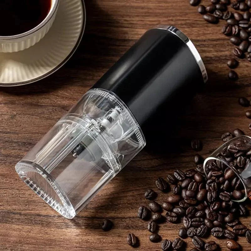 Moedor de Café e Grãos Elétrico Portátil Recarga Usb Lenogue Preto / 1 Uni