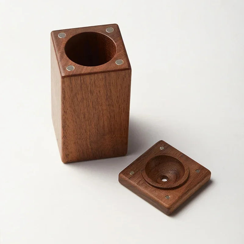 Porta-palitos Noyer Nogueira Preta Fixação Magnética Lenogue Madeira Escura