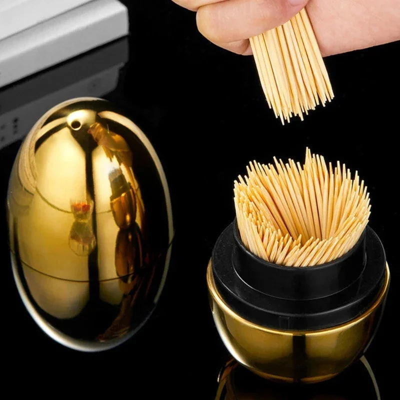 Porta-palitos Oeuf Dispensador Aço Inoxidável Portátil Lenogue