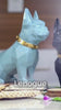 Cofrinho de Resina Buldogue Francês para Decoração de Mesa Lenogue