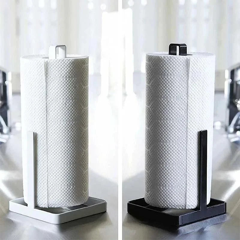 Suporte de Papel Toalha de Metal para Bancada e Cozinha Lenogue