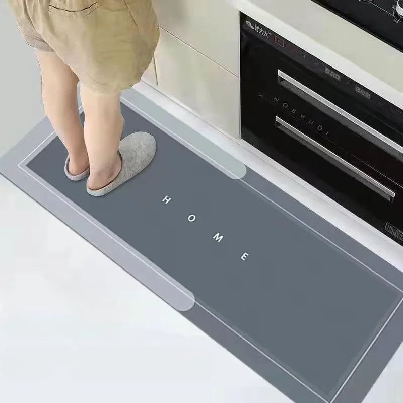 Tapete Antiderrapante com 3 Camadas Absorventes para Cozinha Lenogue