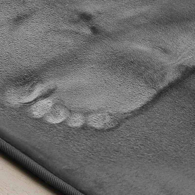Tapete de Banho Antiderrapante com Textura de Pedra Lenogue